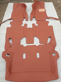 Toyota Fortuner 7D Luxury Floor Mats Mustard Color - 4Pcs thumbnail 2