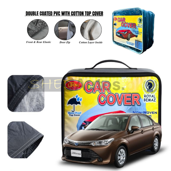 Top Cover Toyota Axio Non Woven PVC+Cotton