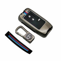 Toyota Prado Key Cover With Metal Shell - Model 2009-2022 thumbnail 2