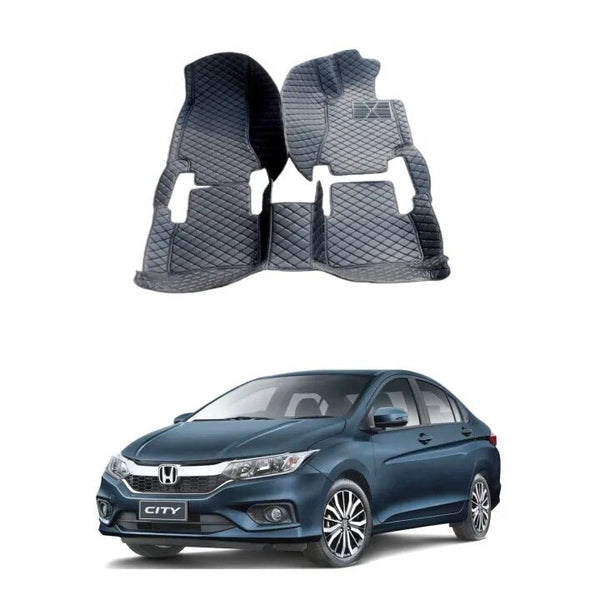 Honda City Grace 7D Floor Mat Premium Quality 3Pcs Car Floor Mat