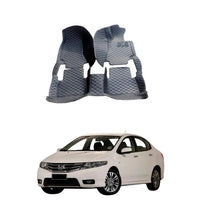 Honda City 7D Floor Mat Premium Quality 3Pcs Car Floor Mat - BLACK thumbnail 1
