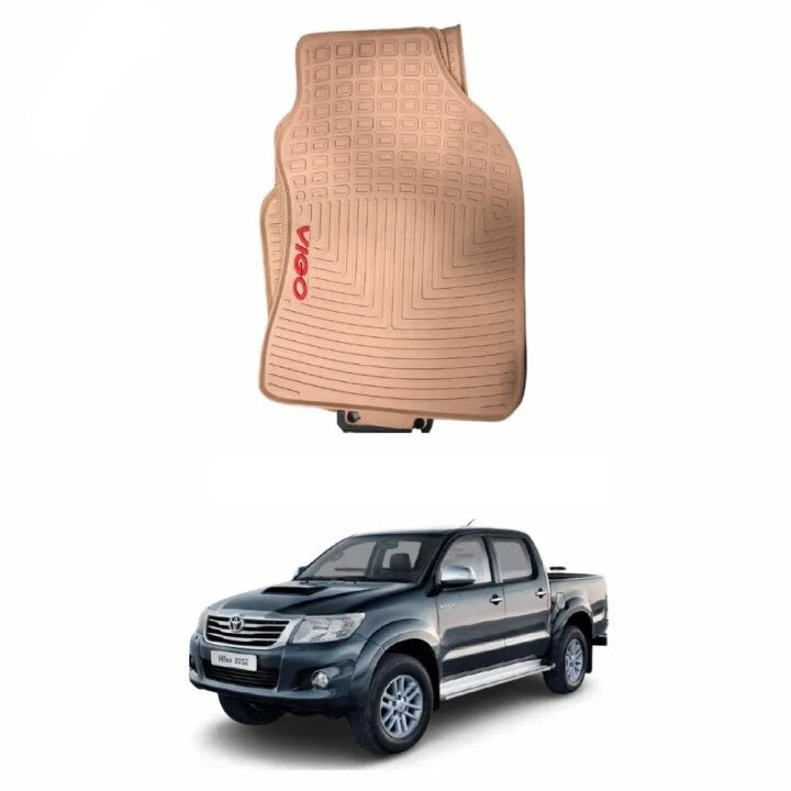 Toyota Hilux Vigo 2006 - 2012 Heavy Rubber Floor Mats