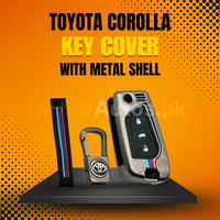 Toyota Corolla Key Cover With Metal Shell - Model 2014-2024 thumbnail 1