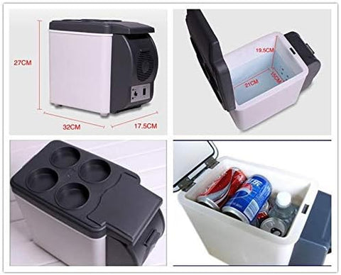Portable Electronic 6L Cooling and Warming Refrigerator