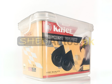 Kaier R11 12V 115dB Super Tone Comfortable Loudest Sounds Car Horn