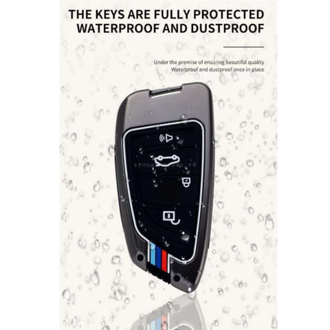 Hyundai Tucson Key Cover With Metal Shell - Model 2020-2023