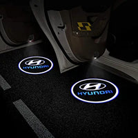 Pack of 2 - Car Door Logo Projection Light - Hyundai thumbnail 1