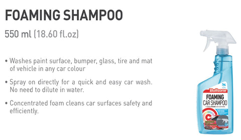 Bullsone Foaming Shampoo 550ML (Ready To Use)