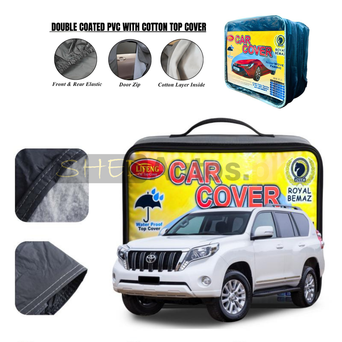 Car Top Covers Non Woven PVC+Cotton