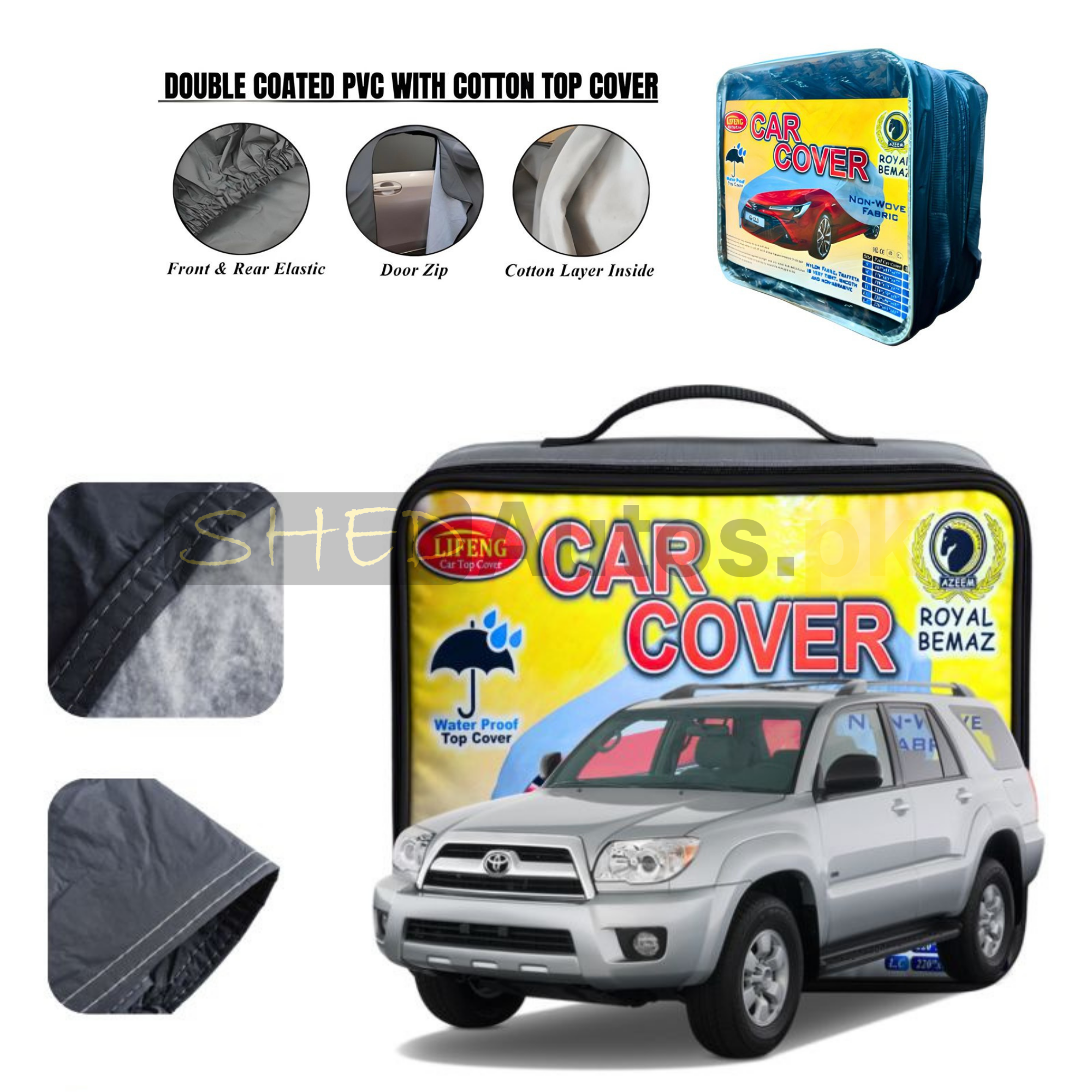 Car Top Covers Non Woven PVC+Cotton