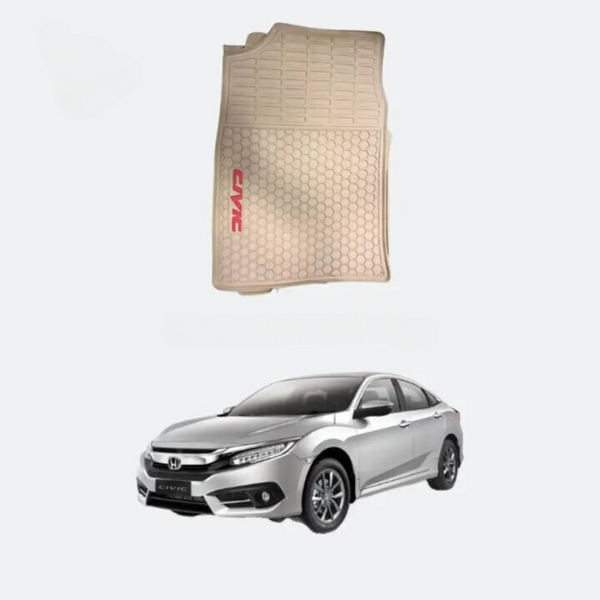 Honda Civic 2016 - 2021 Heavy Rubber Floor Mats