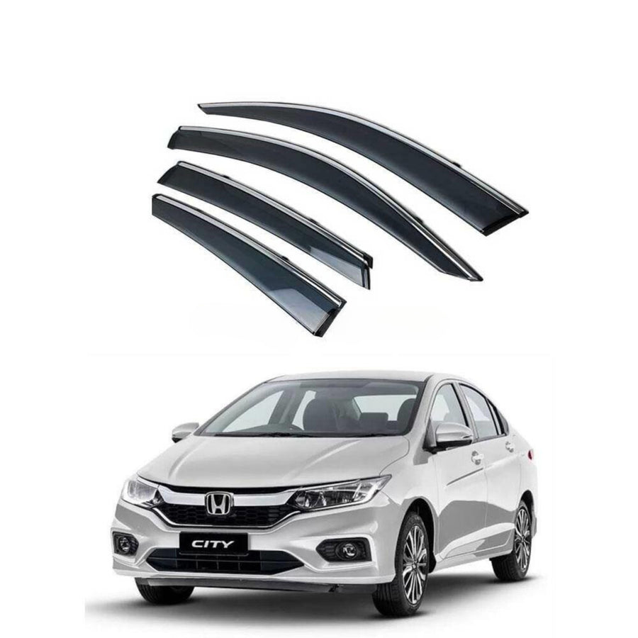 Honda City 2022 Air Press Sunvisor Chrome with Clip Fitting
