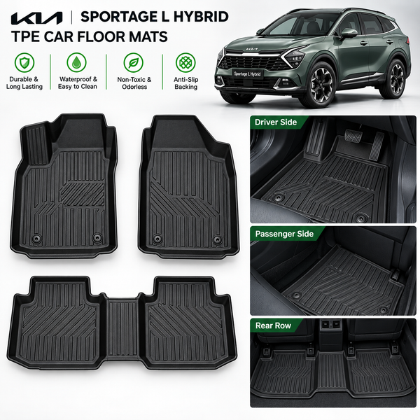 Kia Sportage L HEV
 Floor Mats, Kia Sportage L HEV Floor Mats near me, Kia Sportage L HEV Floor Mats pakistan, Kia Sportage L HEV Floor Mats Karachi, Kia Sportage L HEV Mats, Kia Sportage L HEV Floor Mats Lahore, Kia Sportage L HEV Floor Mats Islamabad, Kia Sportage L HEV accessories, Kia Sportage L HEV Interior accessories