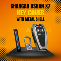 Car Metal Key Covers Oshan X7 keychain pouch thumbnail 1