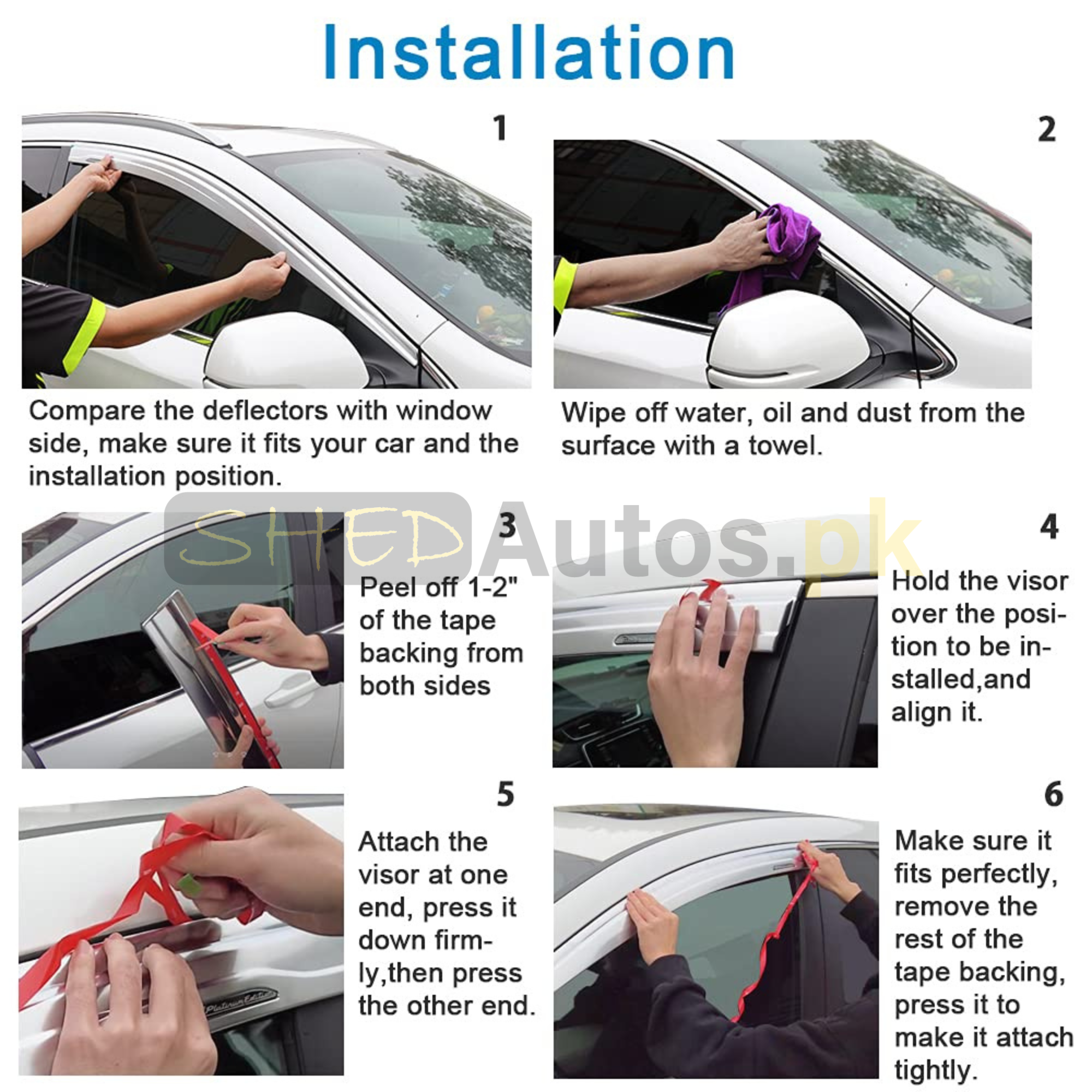 TXR Air Press Sunvisor With Chrome