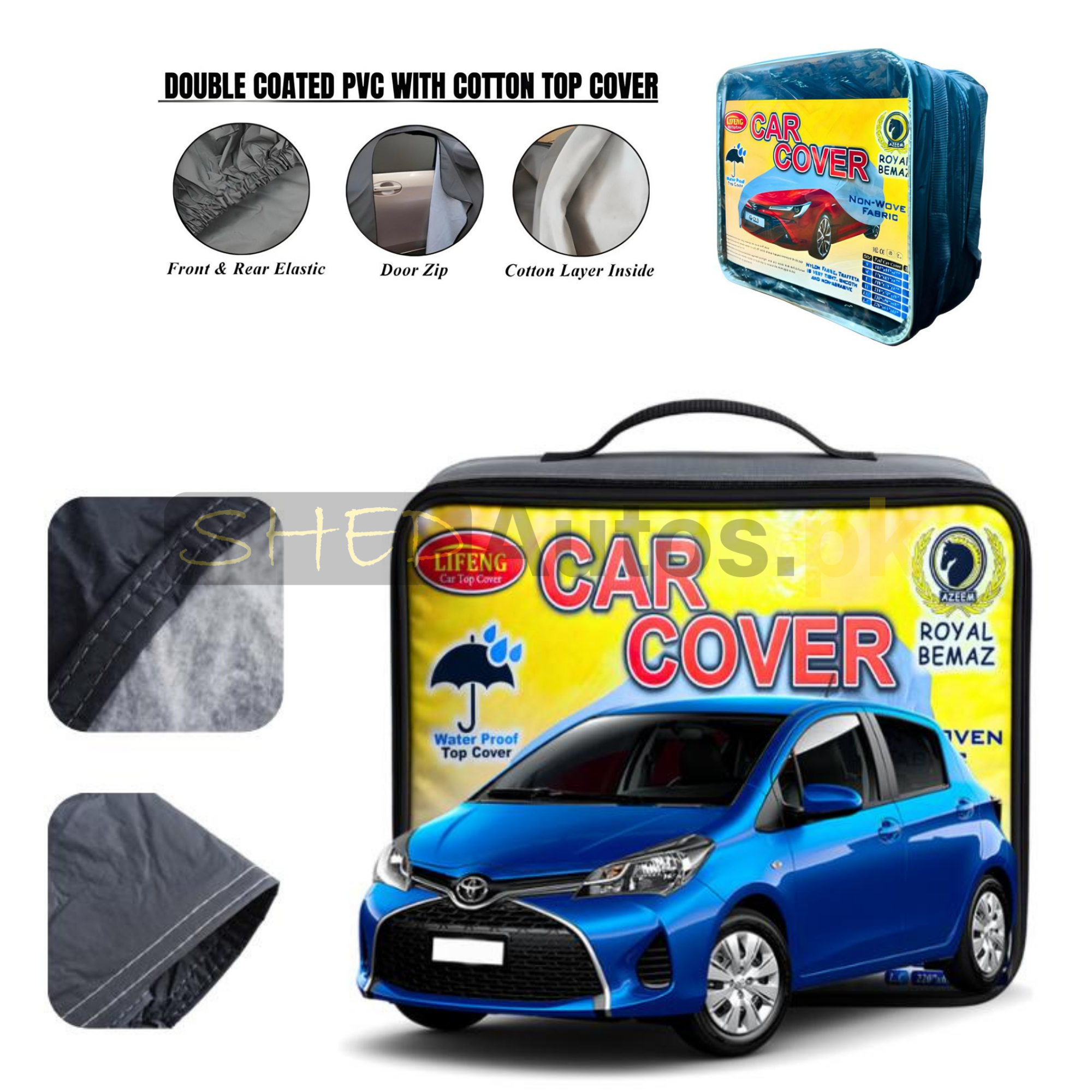 Car Top Covers Non Woven PVC+Cotton