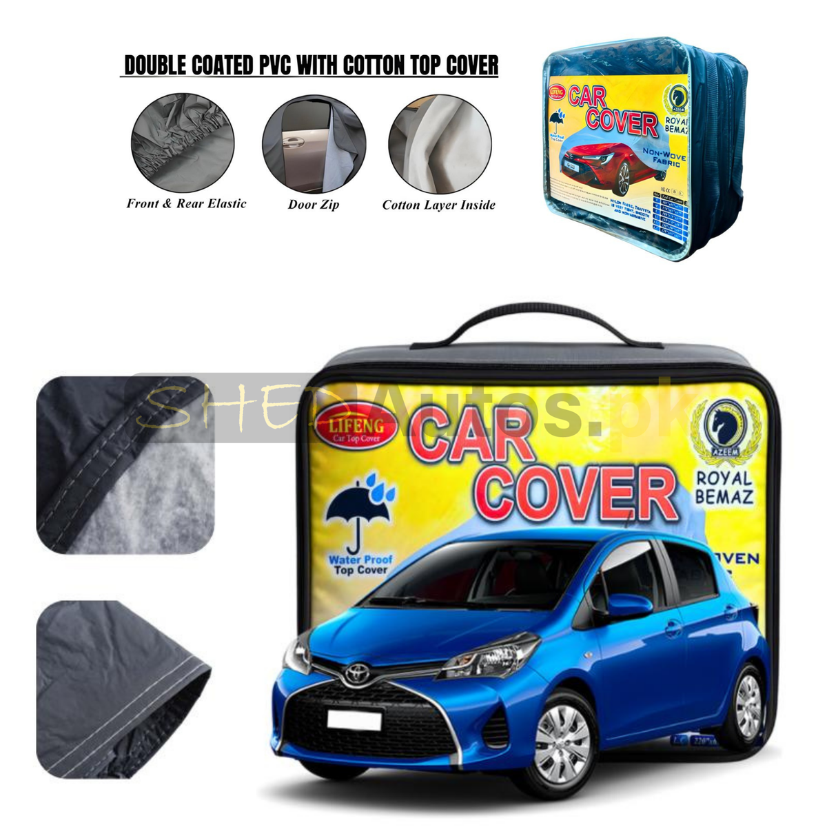 Car Top Covers Non Woven PVC+Cotton