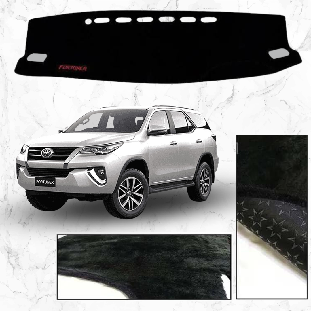 Toyota Fortuner 2016-22 Velvet Dashboard Cover