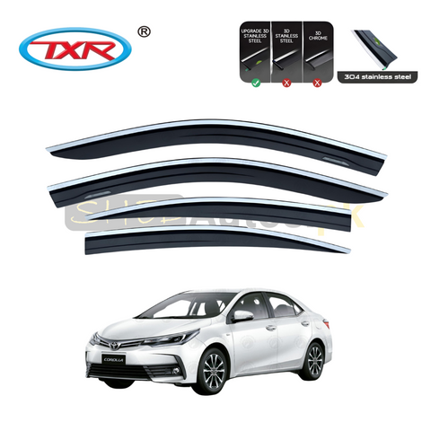 Toyota Corolla TXR Air Press Sun Visor With Chrome 2016-25