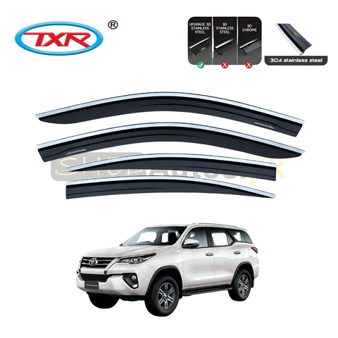 TXR Air Press Sun Visor With Chrome