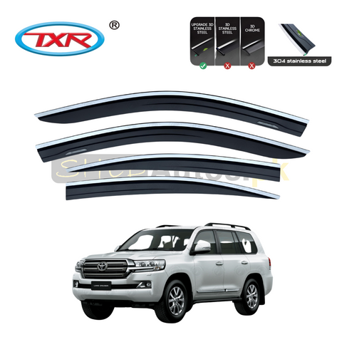 Toyota Land Cruiser TXR Air Press Sun Visor With Chrome 2009-15