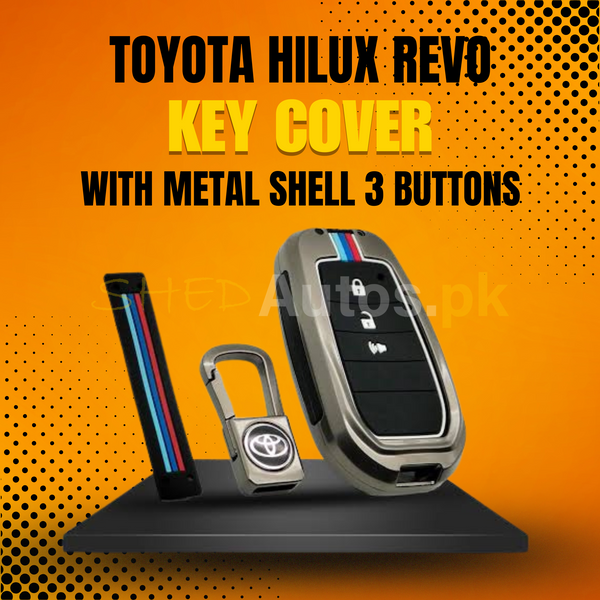 Car Metal Key Covers Toyota Revo Keychain pouch