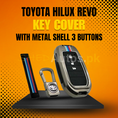 Car Metal Key Covers Toyota Revo Keychain pouch
