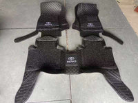 Toyota Revo 11D Luxury Floor Mats Black with Black Grass Mat - 3Pcs thumbnail 2