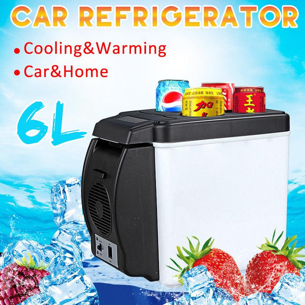 Portable Electronic 6L Cooling and Warming Refrigerator