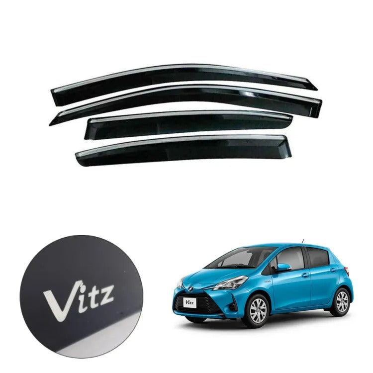 Toyota Vitz 2018-22 Air Press Sunvisor Chrome with Clip Fitting