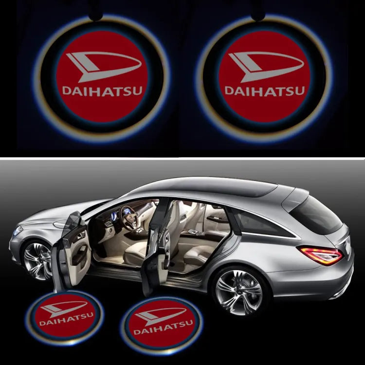 Pack of 2 - Car Door Logo Projection Light - Daihatsu