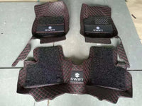 Suzuki Swift 11D Luxury Floor Mats Black with Black Grass Mat - 3Pcs thumbnail 2