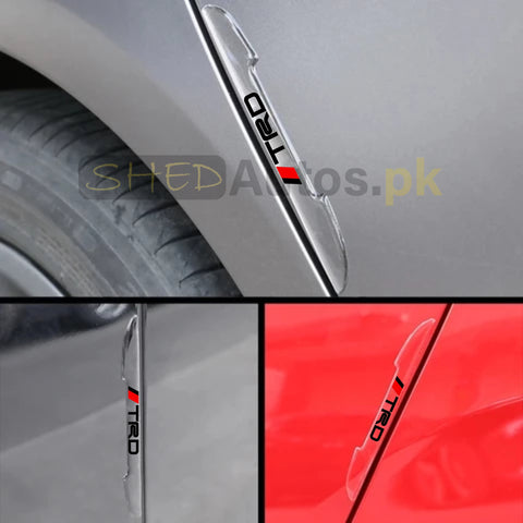 TRD Logo Car Door Edge Guard Protector 4 Pcs