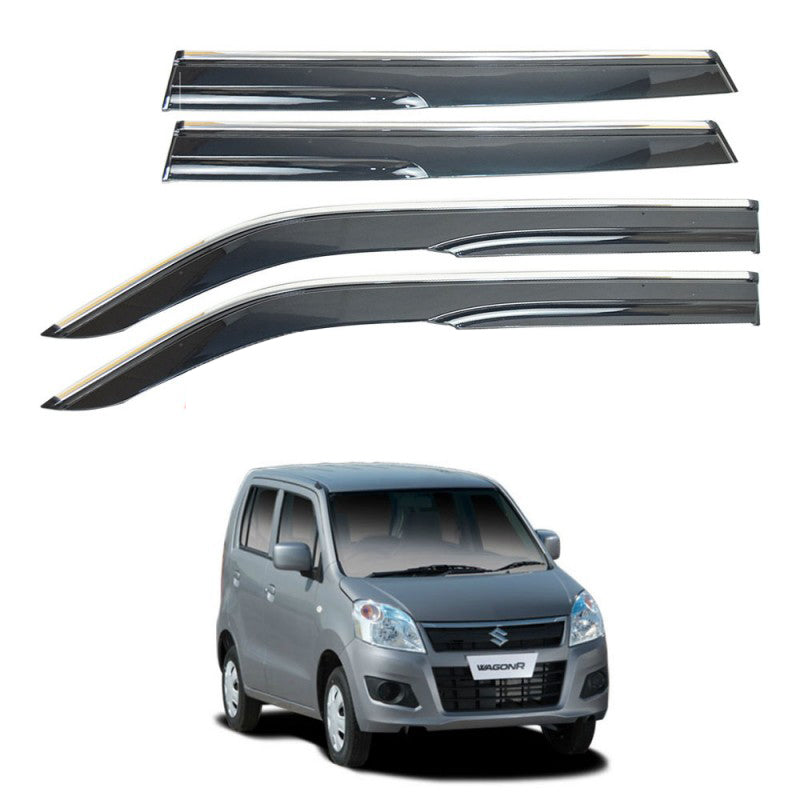 Suzuki Wagon R Air Press Sunvisor Chrome with Clip Fitting