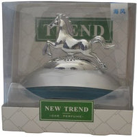 Dashboard Car Perfume Fragrance Horse Sculpture - Chrome (Air Freshener) thumbnail 3