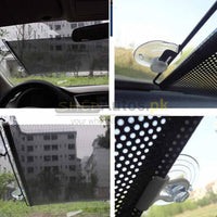 Universal Car Windshield Roller Sun Shade Small - ShedAutos.PK thumbnail 2