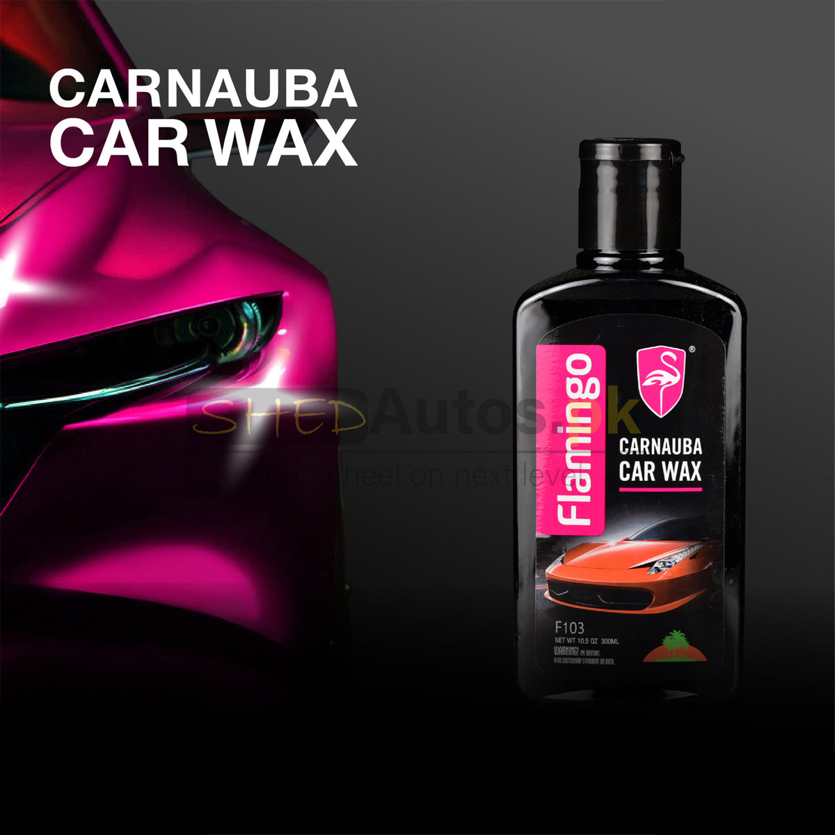 Flamingo Carnauba Car Wax 300ML
