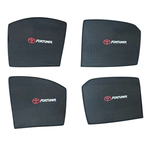 Toyota Fortuner Sun Shades with Logo – Model 2016-2022 - ShedAutos.PK