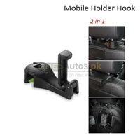 Car Hook and Phone Holder 2 in 1 - ShedAutos.PK thumbnail 3