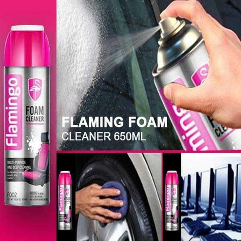 Flamingo Foam Cleaner 650 ML - ShedAutos.PK
