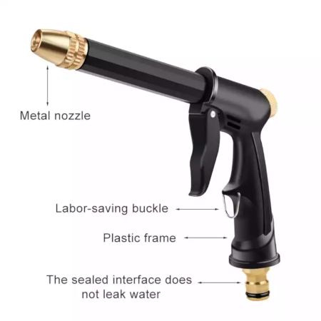 Portable High-pressure Metal Water Nozzle