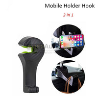 Car Hook and Phone Holder 2 in 1 - ShedAutos.PK thumbnail 1