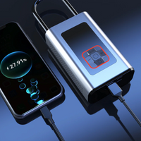 Portable Electric AIR Compressor Power Bank with LED Light thumbnail 4