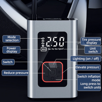 Portable Electric AIR Compressor Power Bank with LED Light thumbnail 3