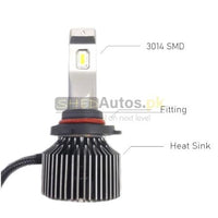 80W FUKUYAMA Car Headlight Led Bulbs Can bus 9005 12V 6000K CSV LED - ShedAutos.PK thumbnail 3
