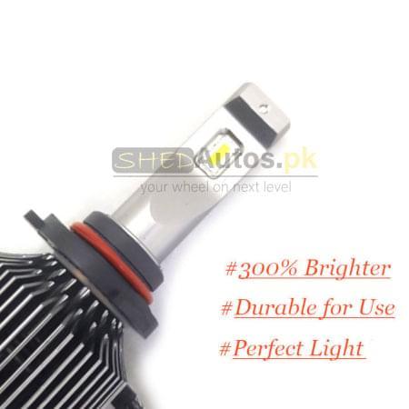 80W FUKUYAMA Car Headlight Led Bulbs Can bus 9005 12V 6000K CSV LED - ShedAutos.PK