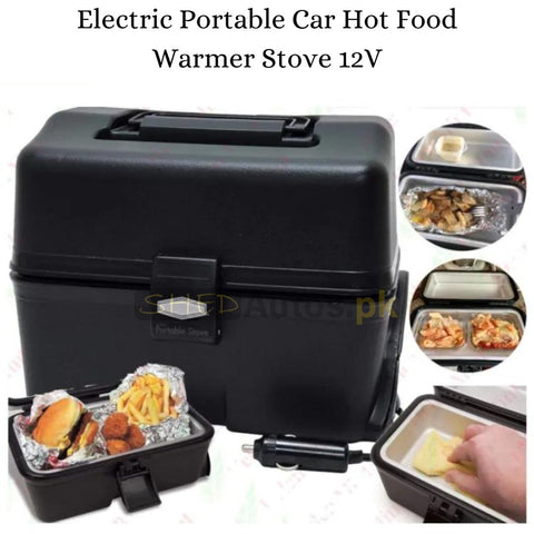 Electric Portable Car Hot Food Warmer Stove 12 V - ShedAutos.PK