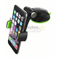 DIAMOND 360 ROTATING ADJUSTABLE CAR MOBILE HOLDER STAND - ShedAutos.PK thumbnail 1