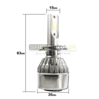 C6 Super Bright LED headlights bulbs thumbnail 4