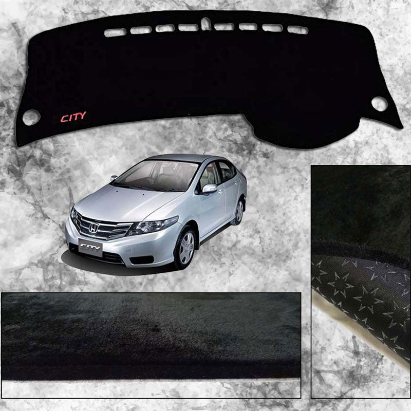 Honda City 2009-2021 Non Slip Velvet Dashboard Cover - ShedAutos.PK